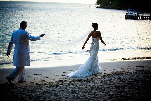 Sheer Up Do Chapel Length Veil 100 Inches Long