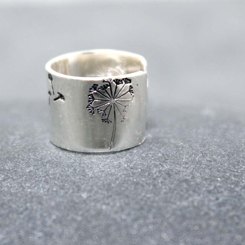 WISH,Cartilage, Ear Cuff, Band, Wrap,14K Gold Filled, Sterling Silver,5mm