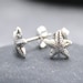 STARFISH cartilage stud, earring, piercing, nose, sterling, silver, Post, 925, Modern, Tiny