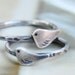 le petit oiseau sterling silver bird ring - custom