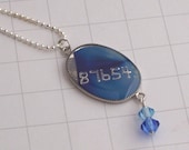 Holiday Shopping Credit Card Necklace 