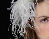 Wedding Fascinator Headpiece Feathers