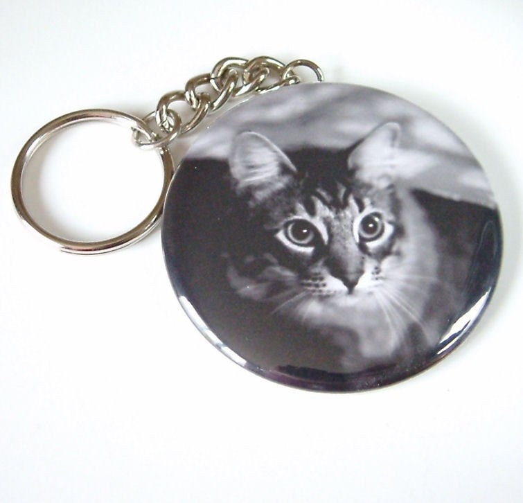 Cat Keychain 2 1/4 inch Sebastian 6