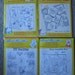 Lot of 4 Aunt Martha Iron On Embroidery Transfers Cats and Kittens
