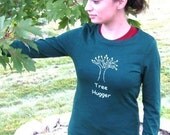 Tree Hugger T Shirt Tee  Size Small