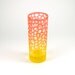 Highball Tumbler Glasses - River Rocks - Set of 4 - Custom Painted Glassware