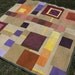 Here a Square, There a Square Quilt