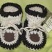 children slippers booties moccasins homespun