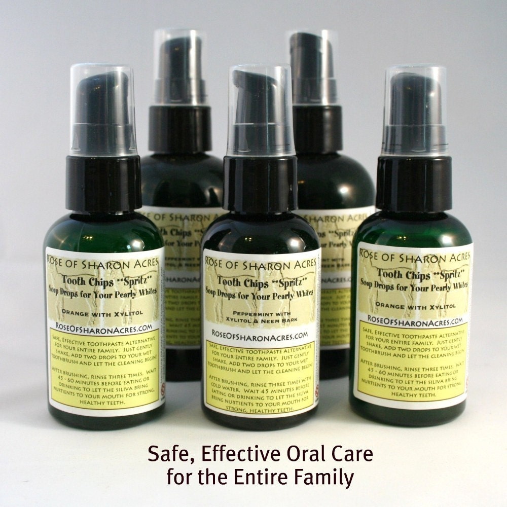 Tooth Chips Spritz - Soap Drops for Your Pearly Whites