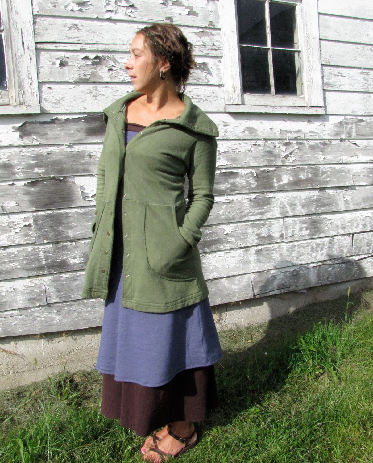 Hemp Fleece Gale Coat