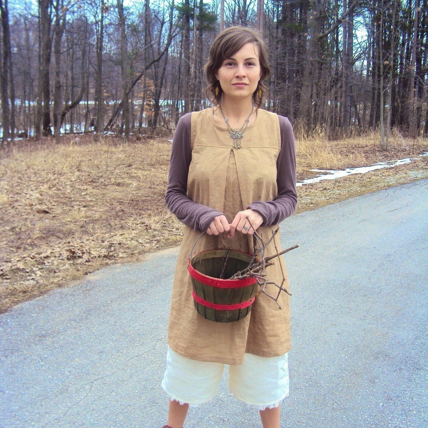 Heather Jumper- Hemp and Organic Cotton Muslin