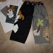 Custom Boutique Boys Pirate skull treasure applique set