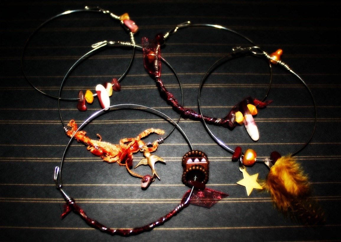 Bangle Set of 5 - Desert Road