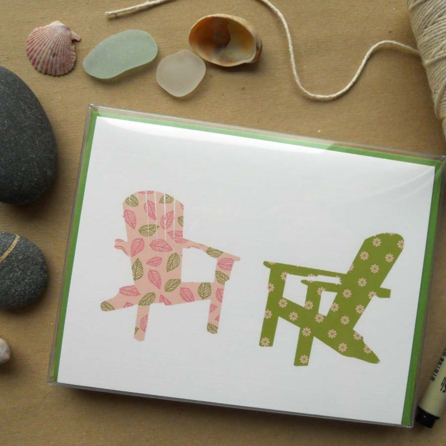 Adirondack Chair Cards-set of 10