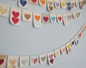 Scrappy Heart Garland