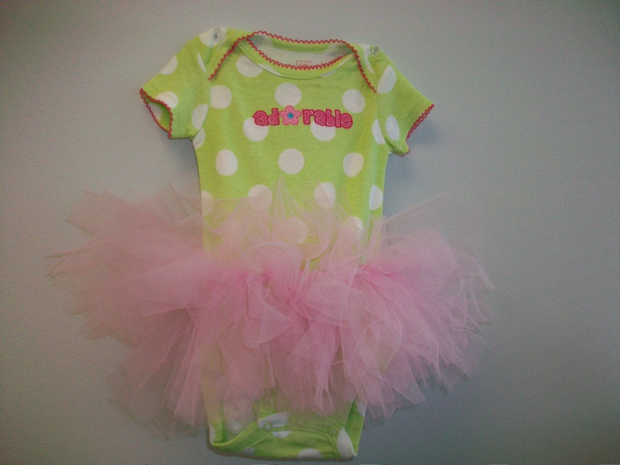 Make Your Own Adorable Onesie Tutu Tutorial - Almost No Sew Tutu - Great for Holidays - Super Easy