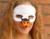 Swan, felt bird mask