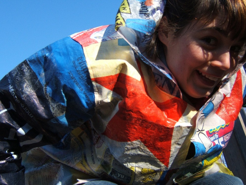 Plastic Bag Rain Jacket
