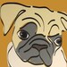 Peculiar a Pug in the Dog Series Limited Edition Giclee
