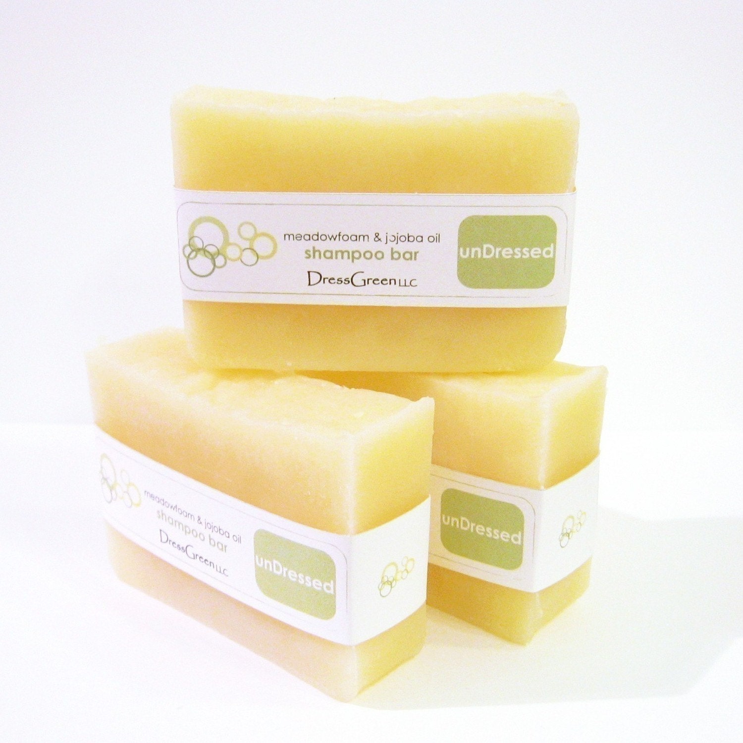 unDressed Shampoo Bar with Jojoba and Meadowfoam Seed Oils