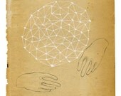 sketch 28th september - 'a simple hand gesture about feeling lost...'