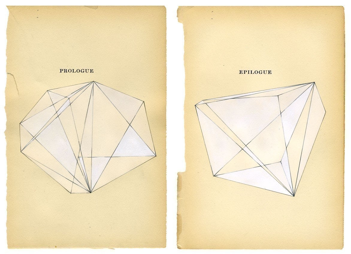 prologue - epilogue (pair of standard size prints)