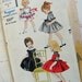 stitched notebook - vogue pattern envelope - party dresses