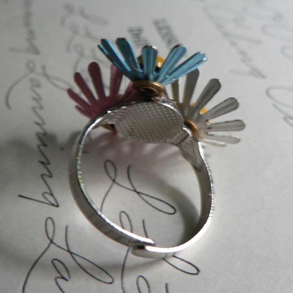 sale - bouquet ring