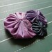 berry patch - silk and cotton yo-yo barrette
