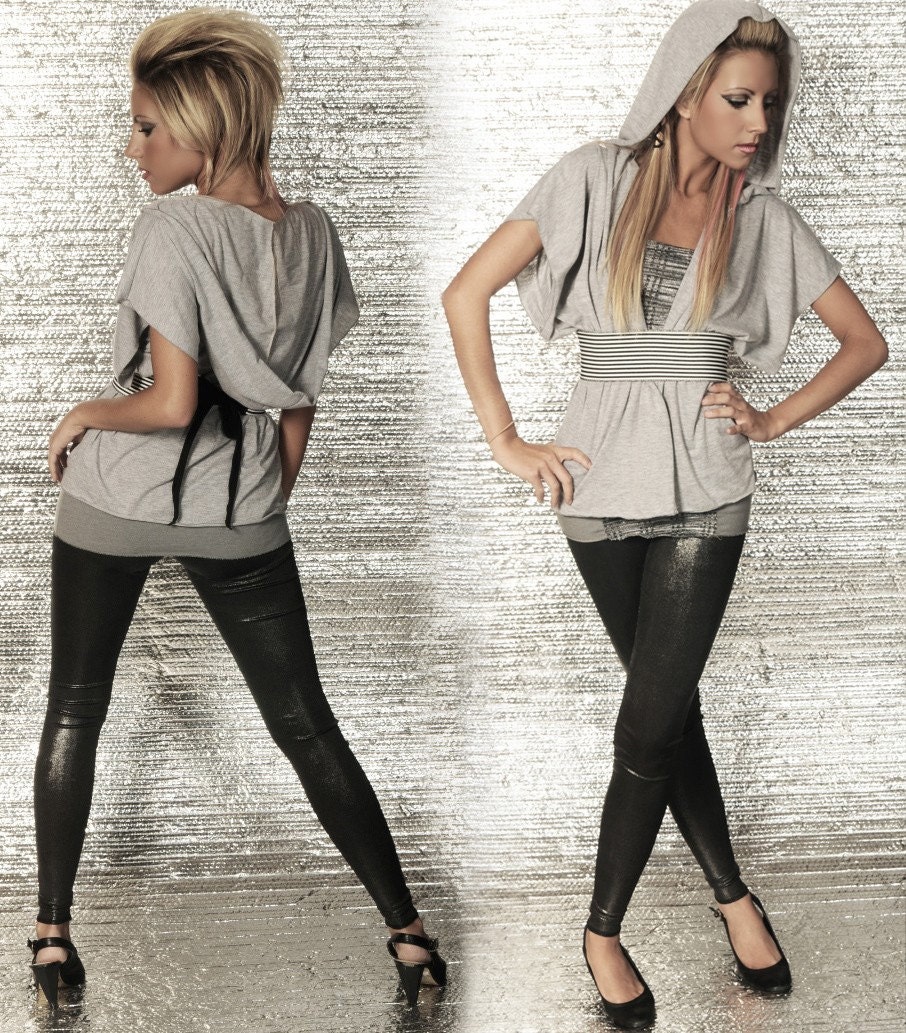 Venni Caprice 'Basics' Collection Hooded Square Cardigan - Any color