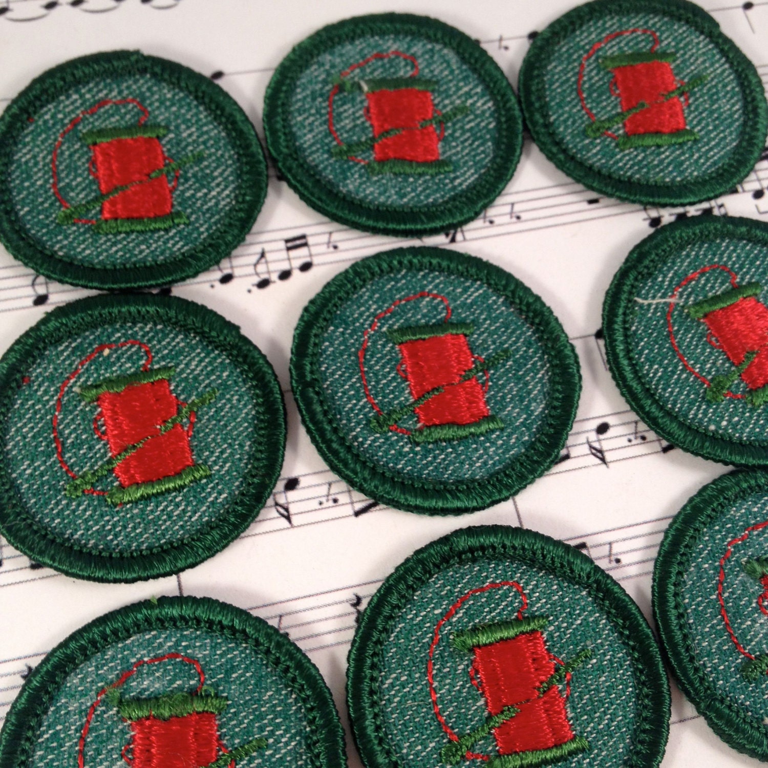 Vintage Girl Scout Sewing Badge or Patch