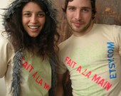 FAIT A LA MAIN ETSY.COM t-shirt