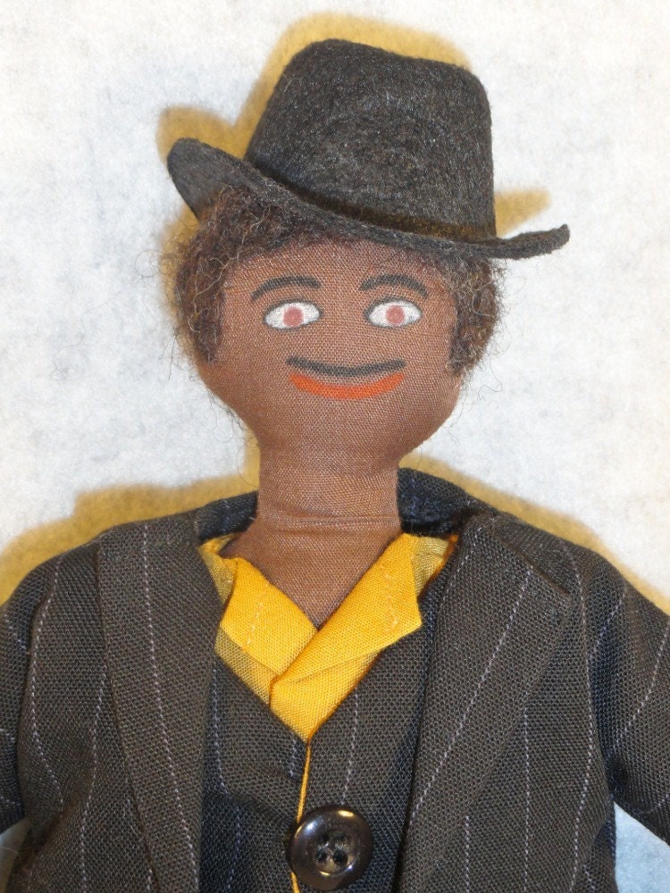 African American Doll - Dapper Dude Cloth Doll