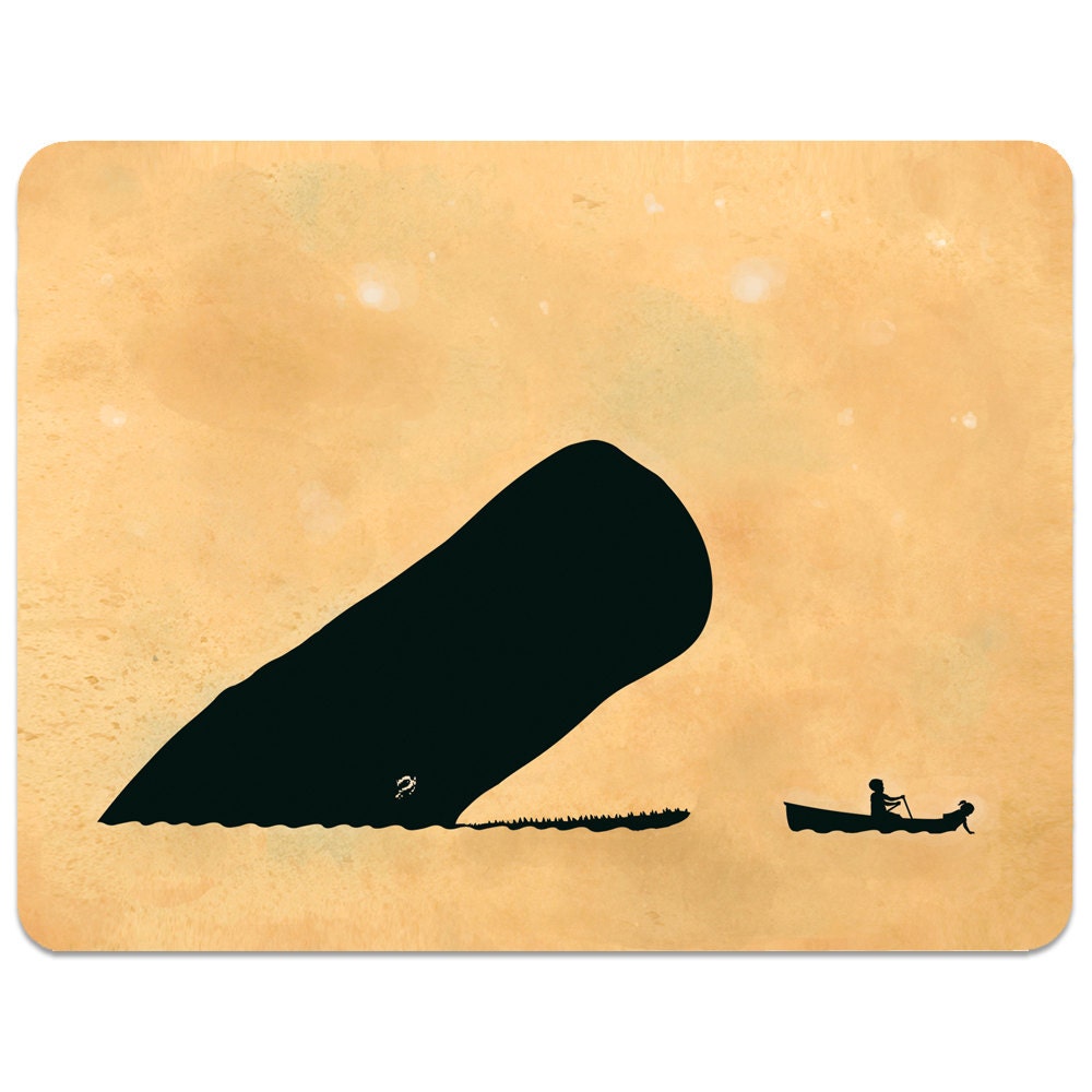 WHALE - Art Postcard - "La Boca"