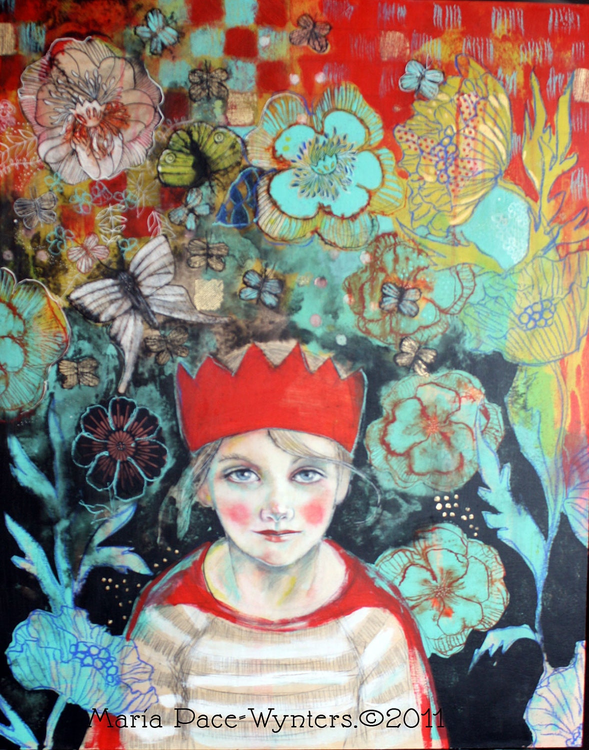 Postcard -Make.Believe. by Maria Pace-Wynters