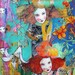 Recurring Dream- Original mixed media painting by Maria Pace-Wynters