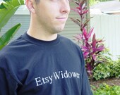 Etsy Widower Tshirt Advertisement