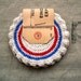 Cotton Crochet Coasters Set of Four, homeware
