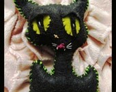 Pocket Pussy,meow,sleepy black cat ,witches pet , feline frenzy , magical pocket kitty