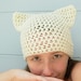 Purrfect Kitty Cat Eared Hat