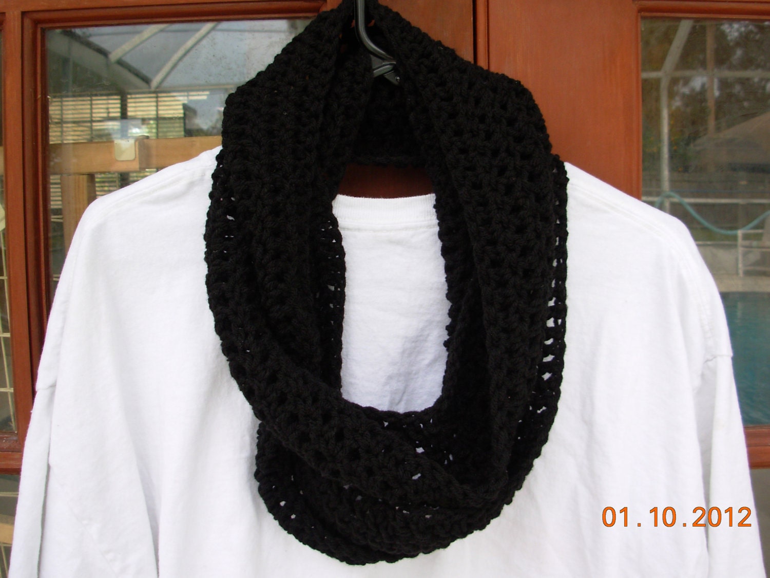 SALE TODAY Infinity Eternity Cowl Scarf-Black