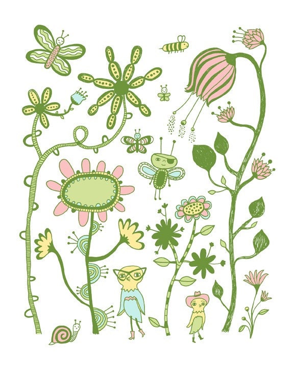 Little Garden print