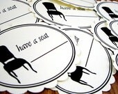 Have A Seat Tags