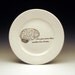 zombies love brains dessert plate