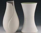 RESERVED 2 Porcelain Vases