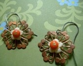 Coral Copper Drops