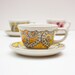 Orange Octopus tea set