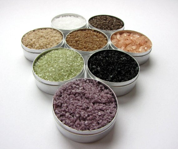 origin sea salts. 8 gourmet salts from around the globe. great gift for a cook or gourmet.