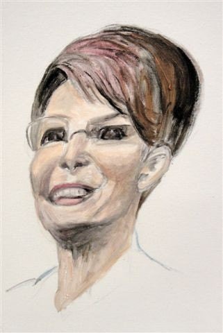 Sarah Palin Greeting Cards with Envelopes Included (5x3)