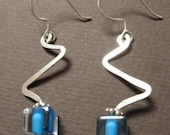 Forged ZigZag Earrings
